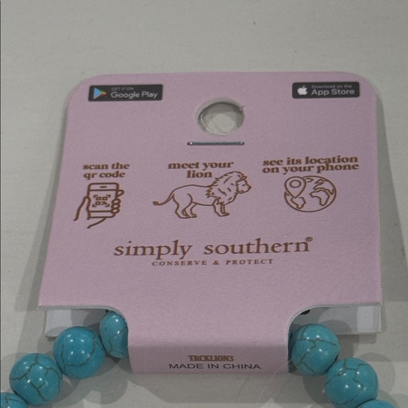 Conserve & Protect Stone Bracelet with Elephant Charm - Picture 2 of 8